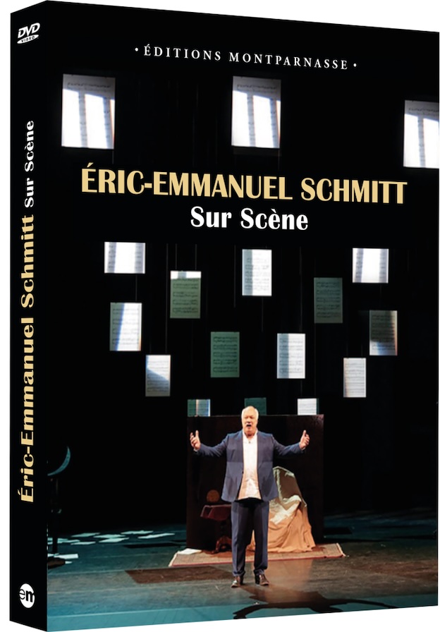Les Editions Montparnasse présente un coffret de 3 pièces d'Eric Emmanuel Schmitt pour la première fois en DVD, sortie 26 juin 2024