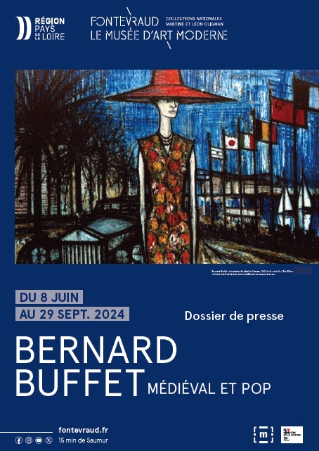 Fontevraud, musée d’Art moderne : « Bernard Buffet, Médiéval et pop », du 8 juin au 29 septembre 2024