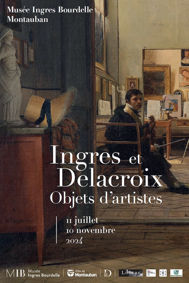 Montauban, Musée Ingres Bourdelle : « Ingres et Delacroix. Objets d’artistes » du 11 juillet au 10 novembre 2024