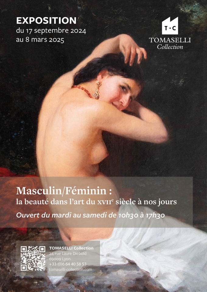 Lyon. Exposition "Masculin-Féminin : la beauté du XVIIème siècle à nos jours" - Tomaselli Collection