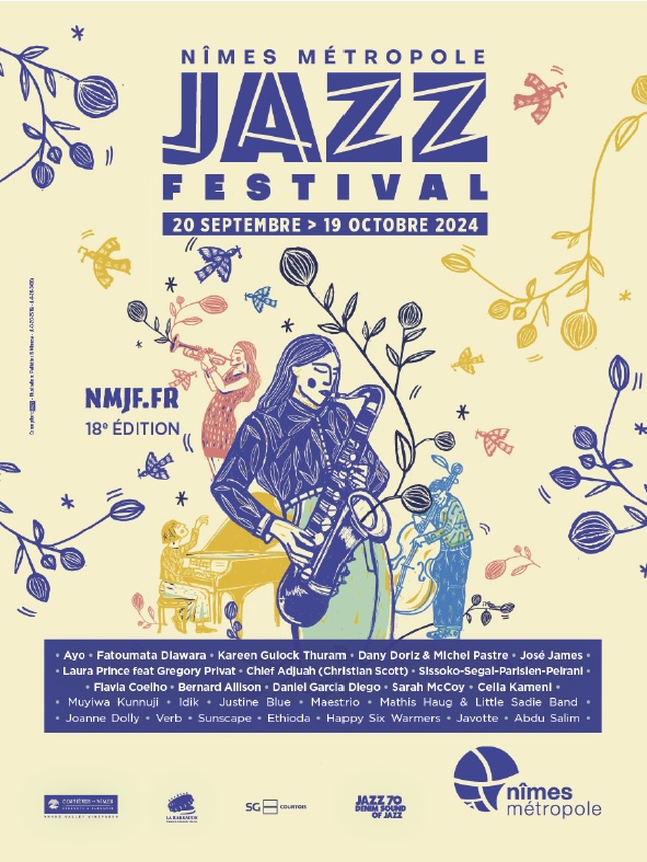 Nîmes Métropole Jazz Festival 2024 du 20 septembre au 19 octobre 2024