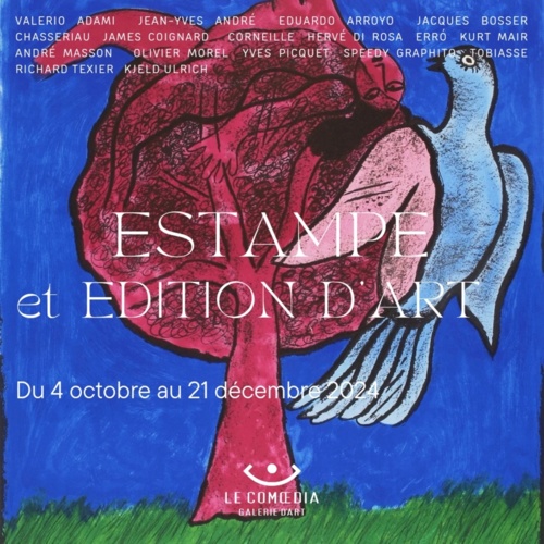 Brest, Galerie d’Art Le Comœdia : « Estampe et Édition d'Art ». 4/10 au 21/12/24