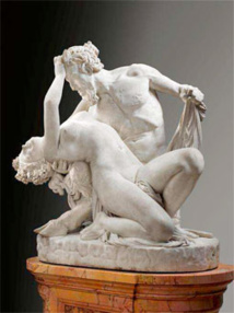 James Pradier, Satyre et Bacchante, 1834, Musée du Louvre