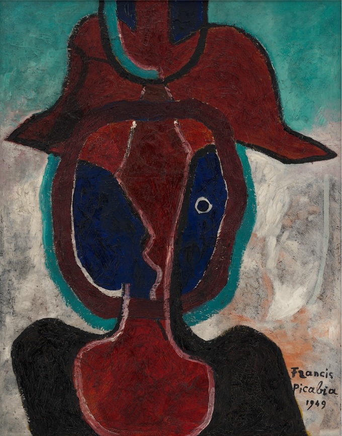 Francis Picabia. Rapport avec les vertus, 1949. Oil on canvas @ Stefan Altenburger Photography Zürich