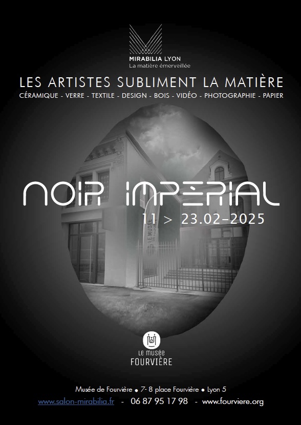 Lyon, Musée de Fourvière : « Noir impérial » exposition du 11 au 23 février 2025