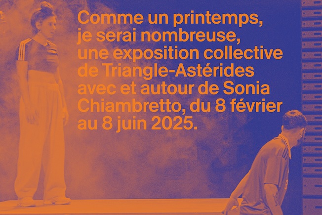 Marseille, Triangle-Astérides : Comme un printemps, je serai nombreuse / like a spring, i will be many. 8 février au 8 juin 2025