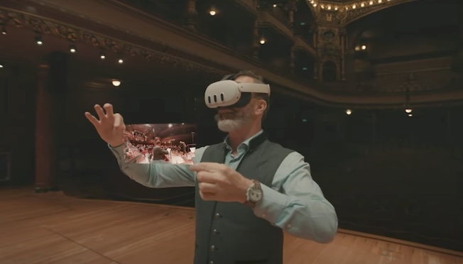 Réalité virtuelle. Extrait de VIRTUAL HALL® | L'Orchestre de la Suisse Romande en réalité virtuelle