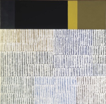 Gottfried HONEGGER, Sans titre, 1958 Huile sur toile — 70 x 70 cm Inv. FNAC 02-1412 Centre national des arts plastiques, Paris / dépôt à l'eac