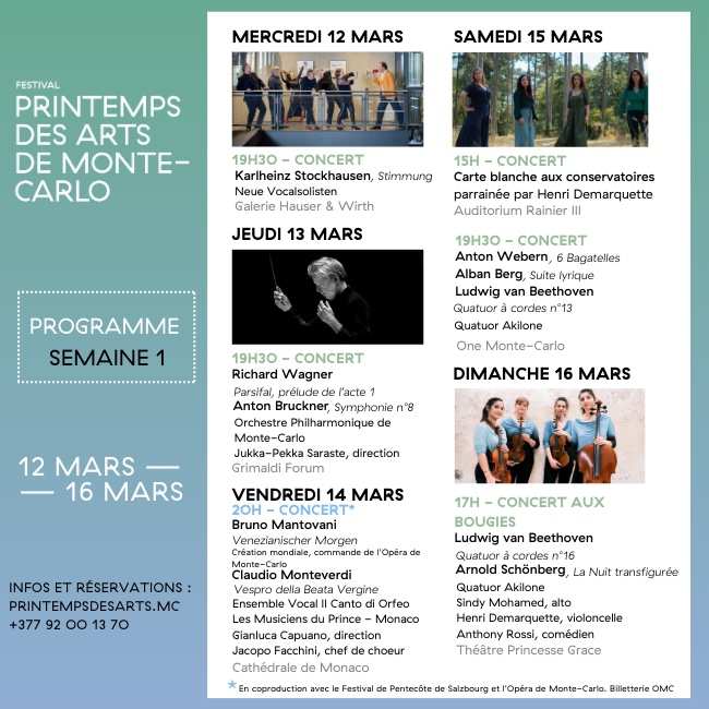 41e Printemps des arts de Monte-Carlo 2025 (2 mars - 27 avril)