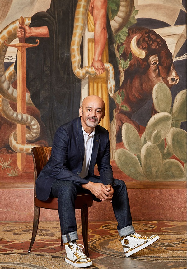 Christian Louboutin au Palais de la Porte Dorée © José Castellar