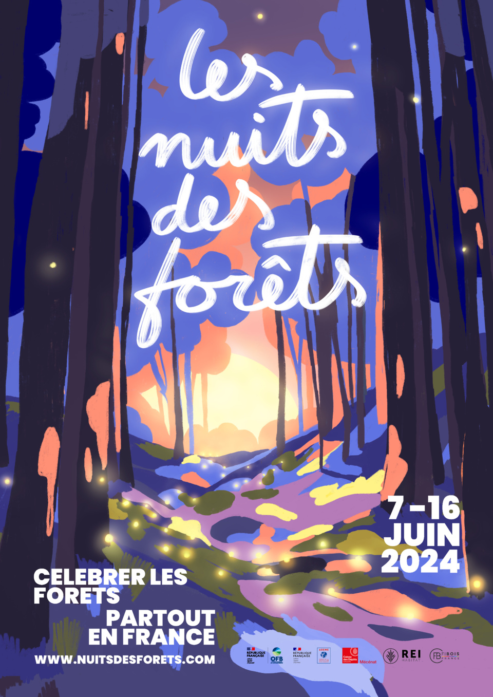 Les Nuits des Forêts sont de retour pour une 5e édition, du 7 au 16 juin 2024, partout en France 