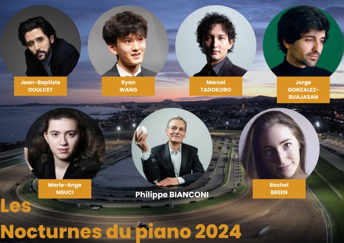 Cagnes-sur-Mer. Festival Les Nocturnes du piano. 3ème édition – du 28 juin au 7 juillet 2024, Hippodrome de la Côte d’Azur