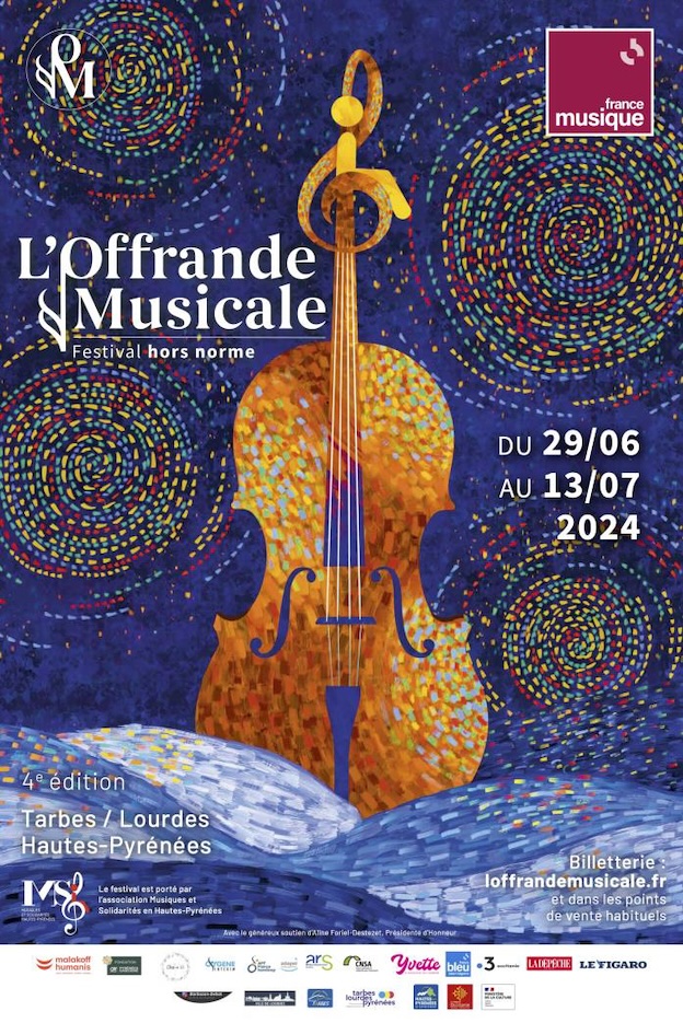 Hautes-Pyrénées. L'Offrande musicale, 4ème édition / 29 juin au 13 juillet 2024