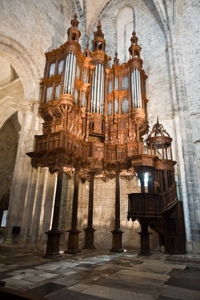 Le grand-orgue de la cathédrale Saint-Bertrand © DR