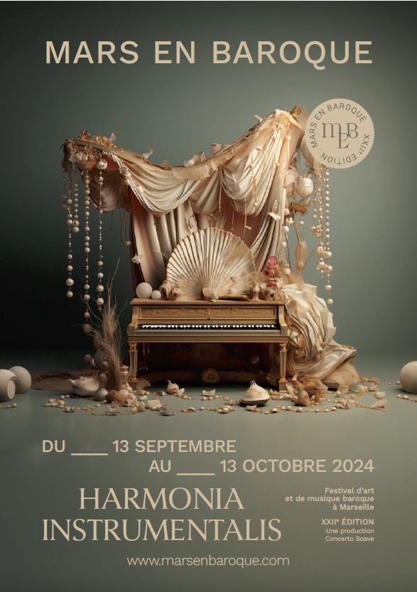 XXIIe édition de Mars en Baroque : « Harmonia instrumentalis ». Du 13 septembre au 13 octobre 2024 