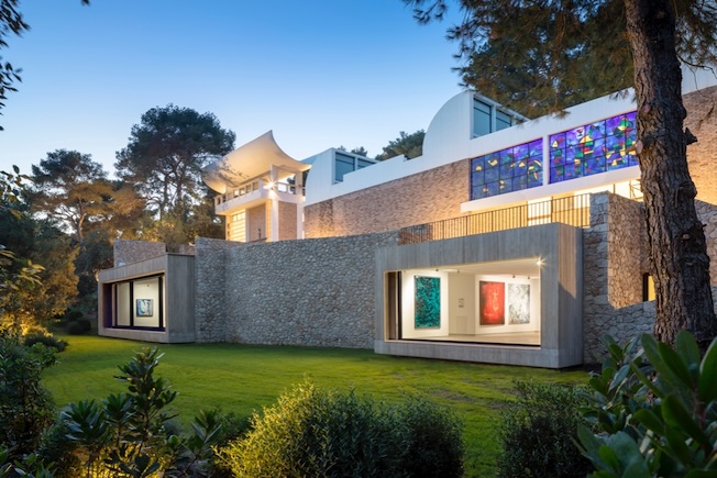 Vue extérieure de l'extension de la Fondation Maeght © Sergio Grazia