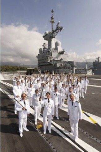 Toulon. La Musique de la Marine Nationale au jardin. Samedi 9/9/24, 18h30, parvis Médiathèque Chaluvet