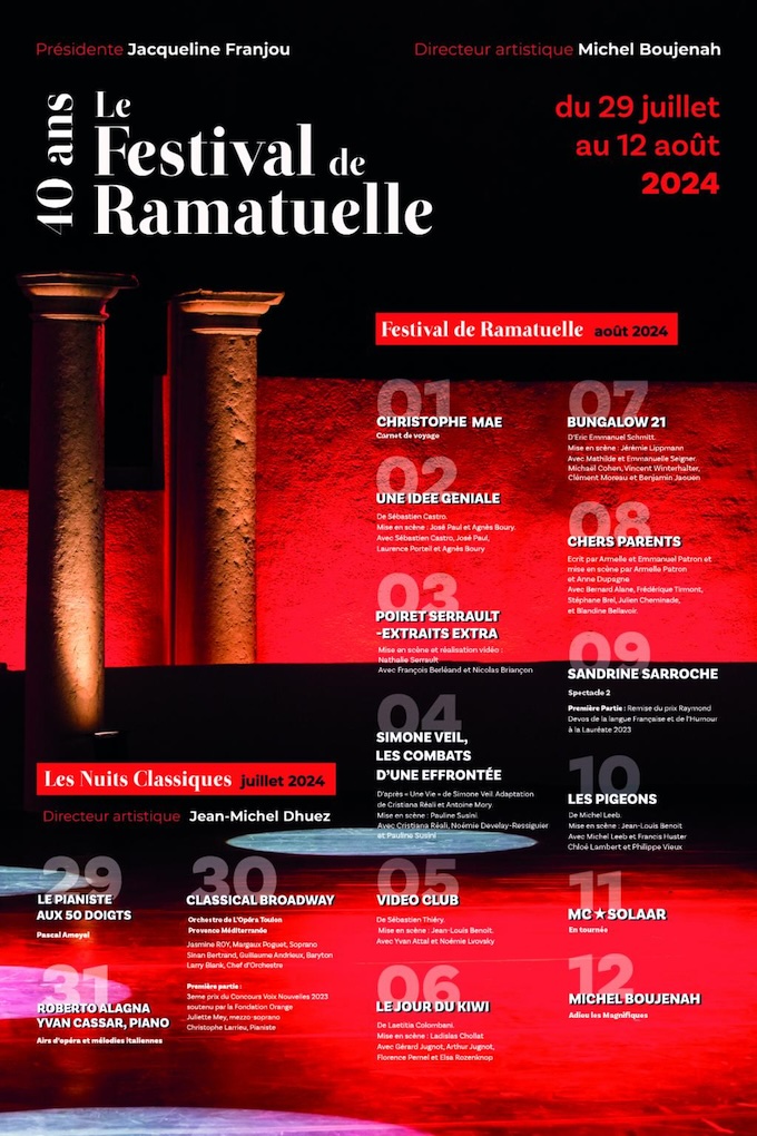 Ramatuelle, Le Garage. Simone Veil, l'immortelle, exposition de Micheline Pelletier. 29 juillet/12 août 2024