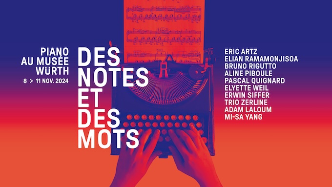 Erstein. Festival Piano au Musée Würth du 8 au 10 novembre 2024