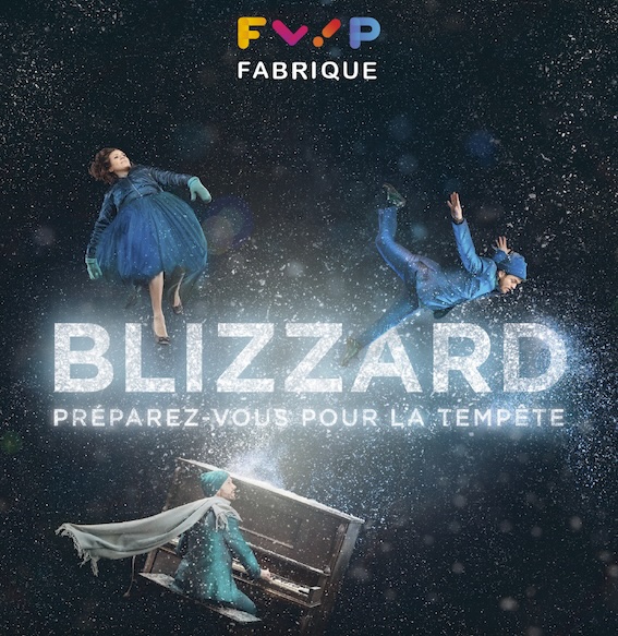 Aix en Provence, Grand Théâtre de Provence : « Blizzard » (cirque) par Flip Fabrique. 25 et 26/10/24