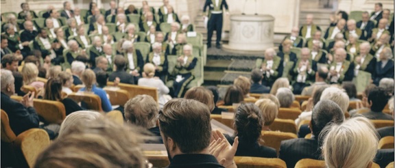 Paris, Institut de France : Séance solennelle de rentrée des cinq académies 