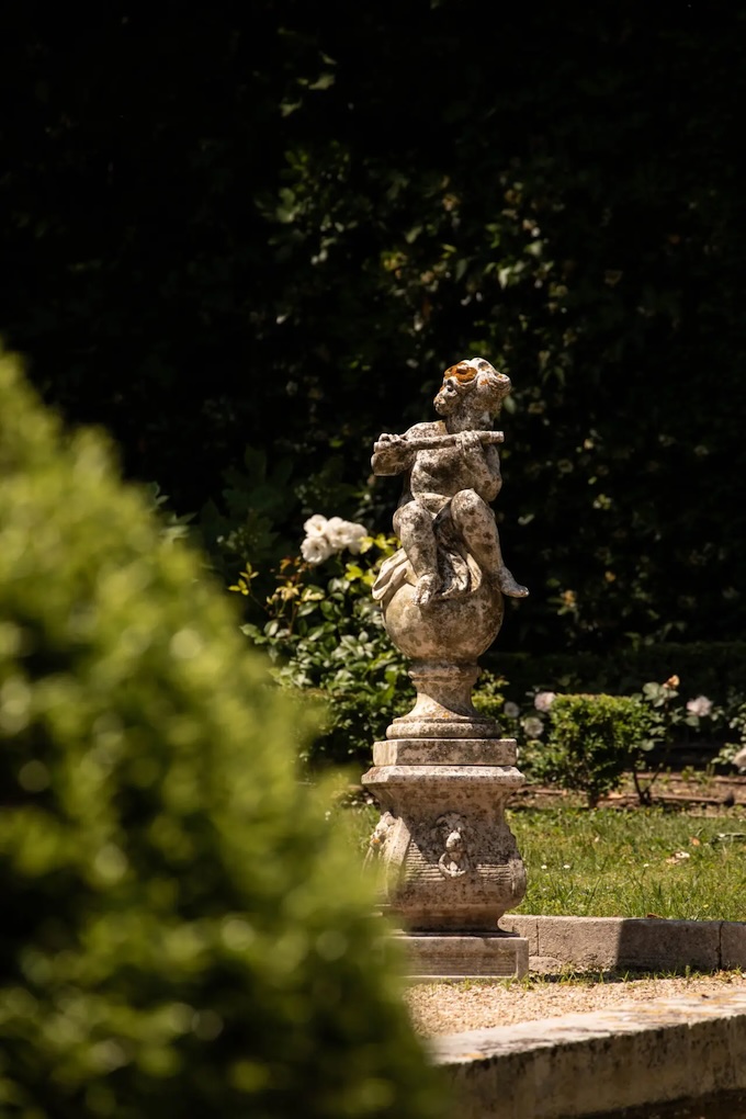 Jardin (Détail) Baumanière – Baux-de-Provence @ DR