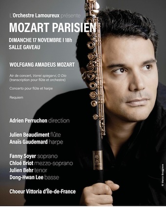 Paris, Orchestre Lamoureux. « Mozart parisien », double concert en novembre. 15 & 17/11/24