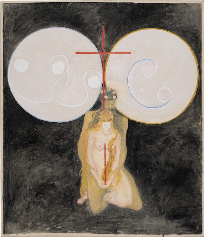 Huile sur toile 162,5 x 139,5 cm Courtoisie The Hilma af Klint Foundation, Stockholm, HaK 43 ©The Hilma af Klint Foundation, Bilbao 2024