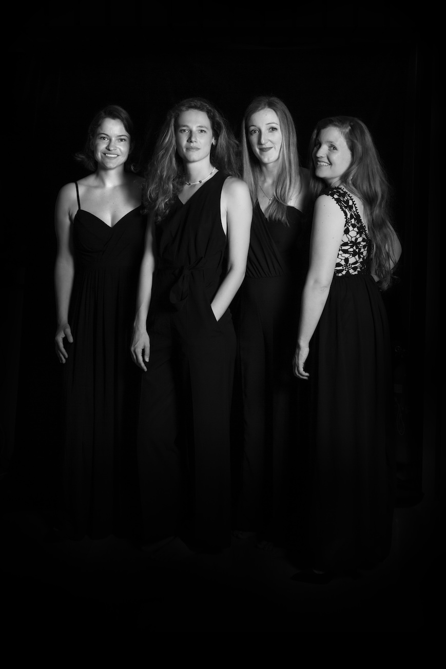 Tournon (07), Chapelle des Saints-Cœurs : Quatuor vocal Sedna. 10/11/14 17h