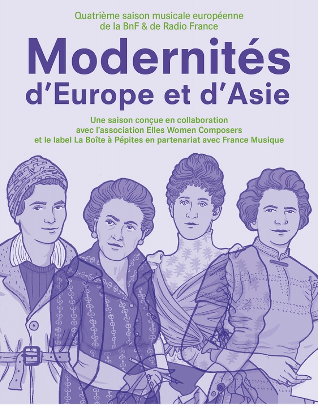 Paris, Bibliothèque nationale de France : Quatrième saison musicale européenne. Modernités d’Europe et d’Asie. 4 novembre 2024 - 23 juin 2025