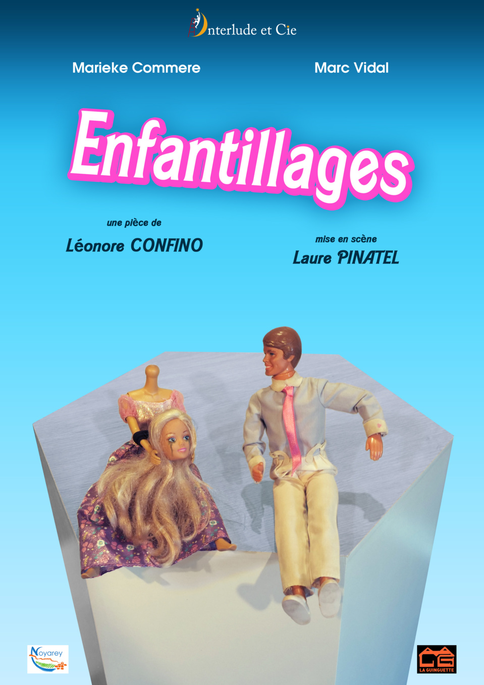 Fontaine, Café-théâtre la Guinguette : « Enfantillages », de Léonore Confino. 7 & 8/12/24 (20h30 & 18h