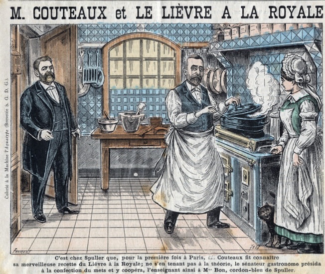 Le sénateur gastronome Aristide Couteaux © TM