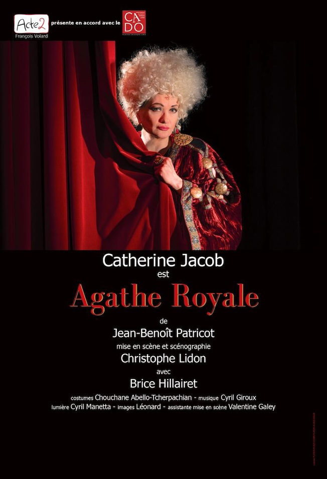 Béziers, théâtre Municipal : « Agathe Royale, Catherine Jacob » au sommet de son art. Vendredi 15 novembre – 20H