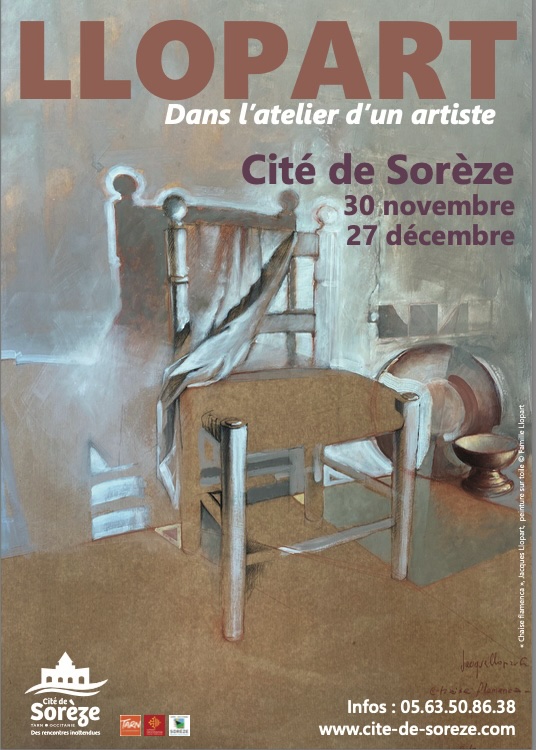 La Cité de Sorèze (81) : « Llopart. Dans l’atelier d’un artiste ». Du 30 novembre au 27 décembre 2024