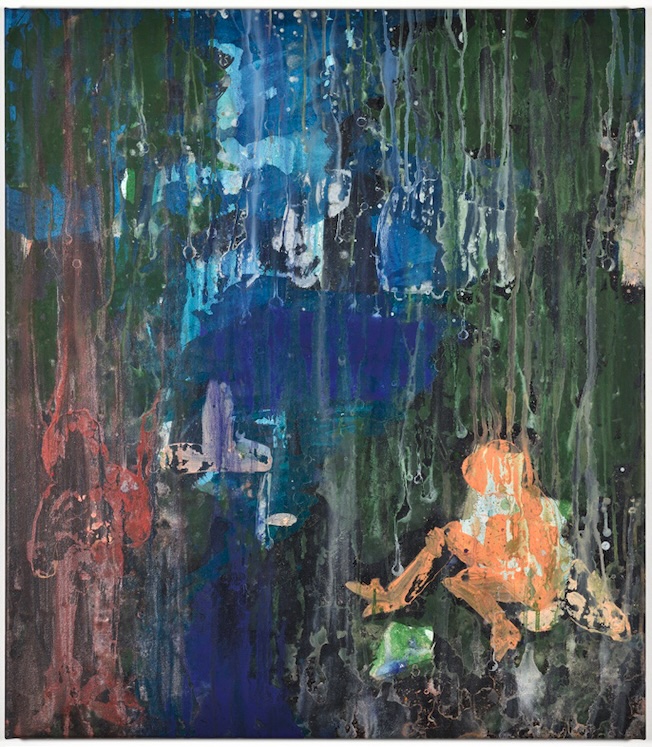 Pauline Bazignan, 7-14.06.2023 (Tempête 8), 2023 acrylique sur toile_80x70cm