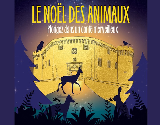 Château de Suze-la-Rousse : le Noël des animaux. 21/12 au 5/1/25