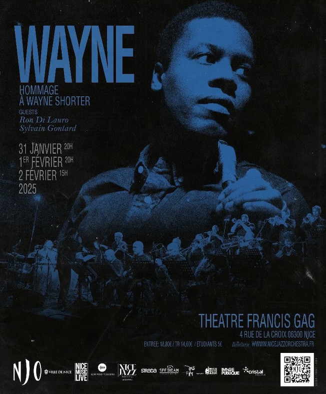 Nice, Théâtre Francis Gag : Hommage au légendaire saxophoniste et compositeur de jazz Wayne Shorter