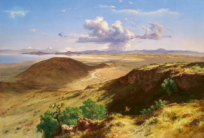 José María Velasco, The Valley of Mexico from the Hill of Santa Isabel (1877), Museo Nacional de Arte, INBAL, Mexico City