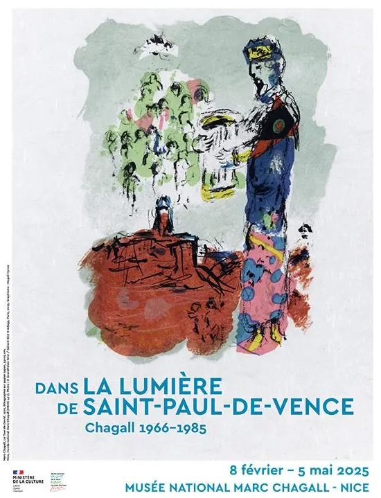 Chagall 1966-1985. Dans la lumière de Saint-Paul-de-Vence. Exposition du 8 février au 5 mai 2025