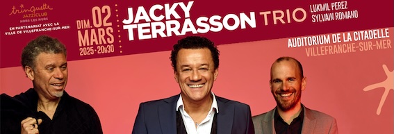 Jacky Terrasson Trio en concert unique à Villefranche-sur-mer au Trinquette Jazz Club ! le 2 mars 2025