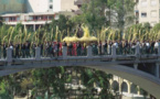 9 avril 2017 - Procession du dimanche des rameaux, Paseo de la Estación Elche-Elx, Elche Alicante, Communauté de Valence