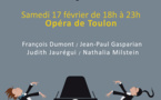 « Les Classiques du Festival » 2017 – 2018, festival de musique en résidence à l’Opéra de Toulon