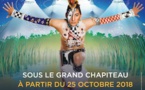 Le cirque du Soleil de retour à Paris avec son nouveau spectacle Totem à partir du 25 octobre 2018 sous le grand chapiteau, Plaine de jeux de Bagatelle, Paris