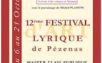 Pézenas, Festival Pézenas Enchanté du 6 au 21 octobre 2018