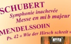 Champeaux (77), Collégiale Saint-Martin : Concert Schubert - Mendelssohn pour solistes, choeur et orchestre. (24/05/19)