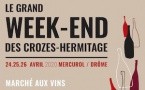 Les 24, 25 et 26 avril 2020, les vins et les vignerons de la vallée du Rhône nord sont à l’honneur du grand week-end des Crozes-Hermitage