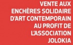 L’association Jolokia, qui œuvre en faveur de l’inclusion, organise  sa 1ère vente aux enchères solidaire d’art contemporain jeudi 23 avril 2020 à 18h30 à la Maison de la Chimie (Paris 7e)