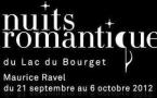 Nuits Romantiques du Lac du Bourget du 21 septembre au 6 octobre 2012