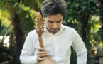 Julien Martineau, mandoline, concert au Mas Riquer, Catllar (66) le 15 août 2020 à 18h