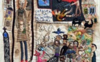 Paris, Galerie Claire Corcia : Esprits Vagabonds, Barbara d’Antuono, tableaux textiles - du 14 janvier au 27 février 2021